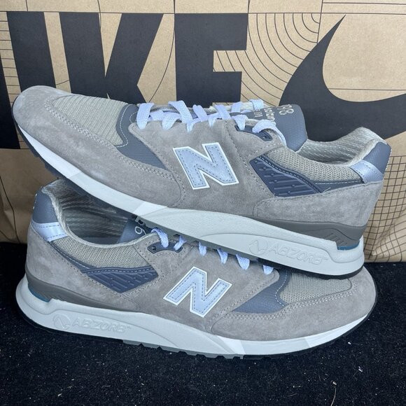 New Balance 998 Made in USA Grey Day 2023 - Grey Silver U998GR Men Size 12 - Picture 1 of 7